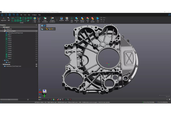 Программный продукт Creaform VXinspect_4